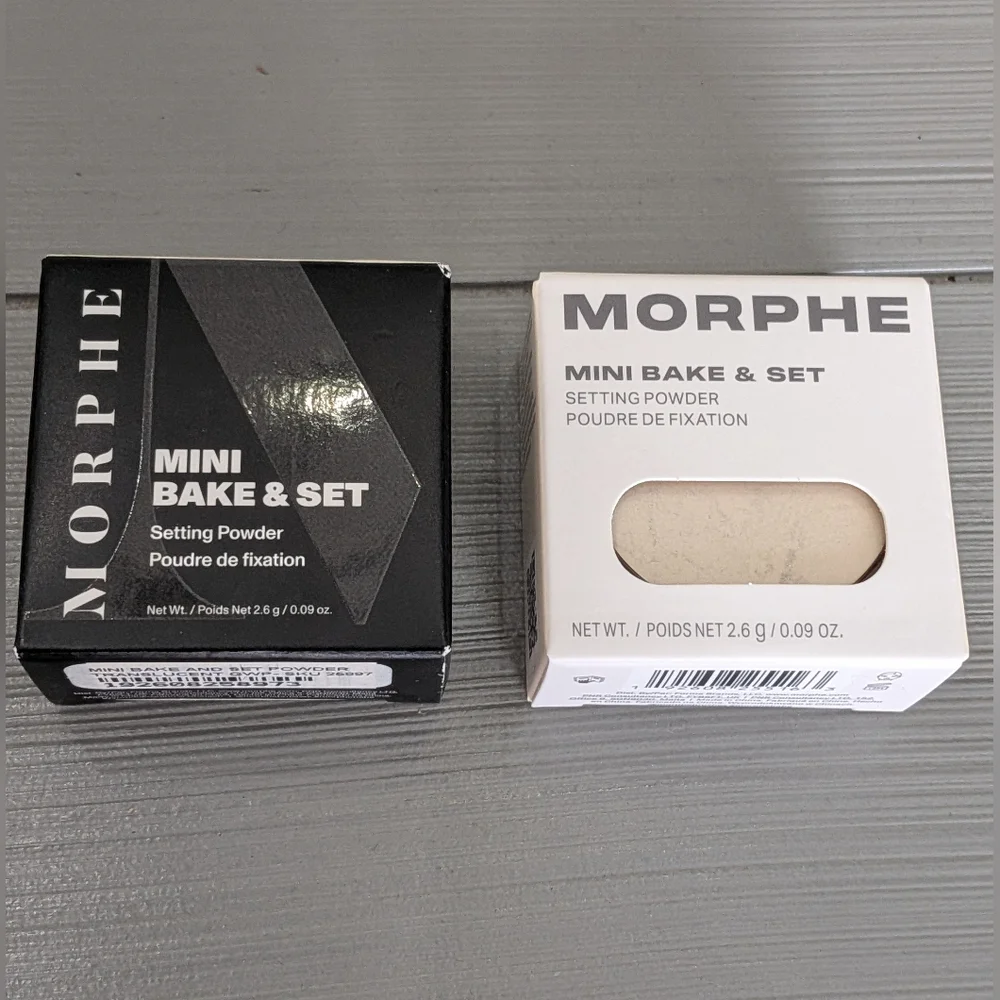 Morphe Mini Bake & Set Setting Powder Set of 2 (each 2.6g/0.09oz)